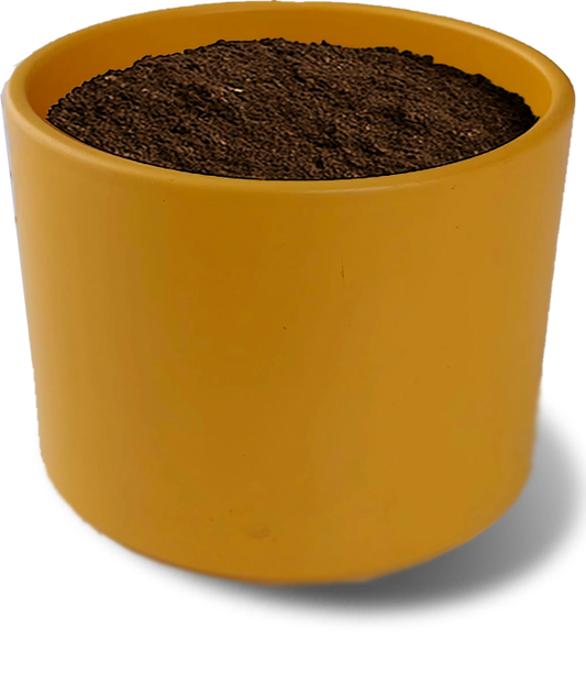 Maceta Mostaza 13x9x14